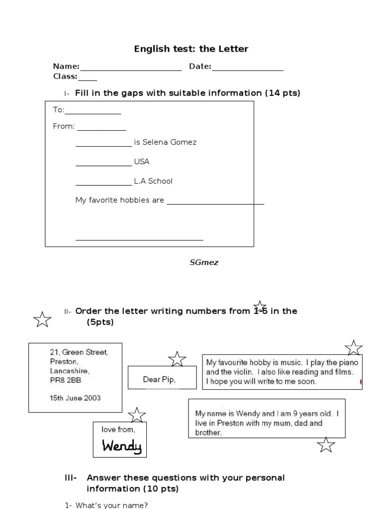 Test The Letter | PDF | Career & Growth | Language Arts & Discipline