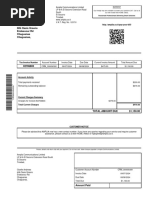 utility bill