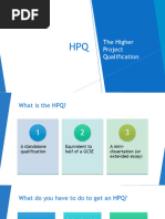 EPQ Marking Criteria Explained | PDF | Educational Assessment | Pedagogy
