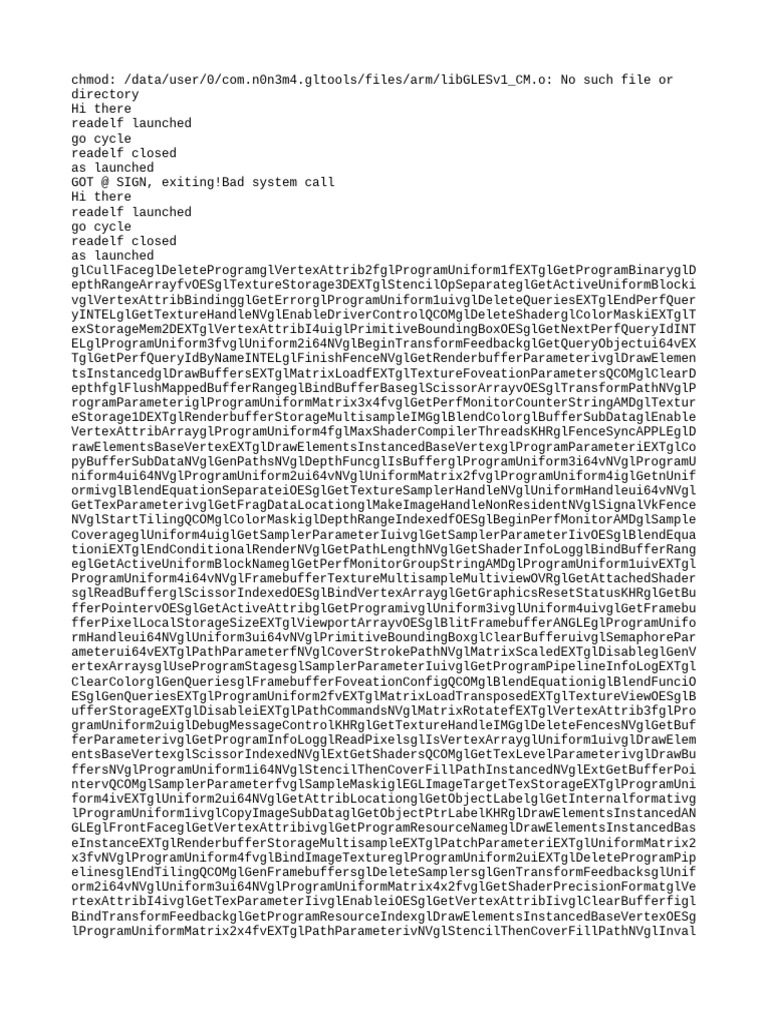 Gltools crashlog pdf unix operating system technology