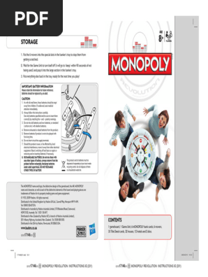 Monopoly Revolution Instructions