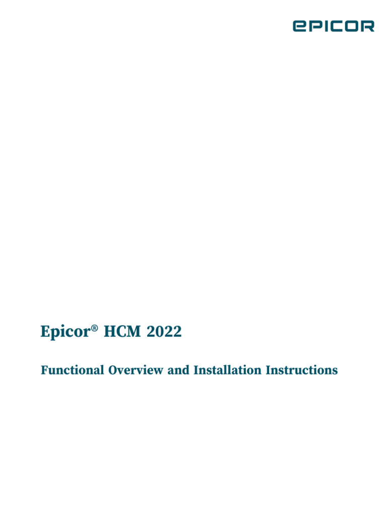 HCM 2022 Upgrade Guide and Release Notes Self-Hosted | PDF | Microsoft ...