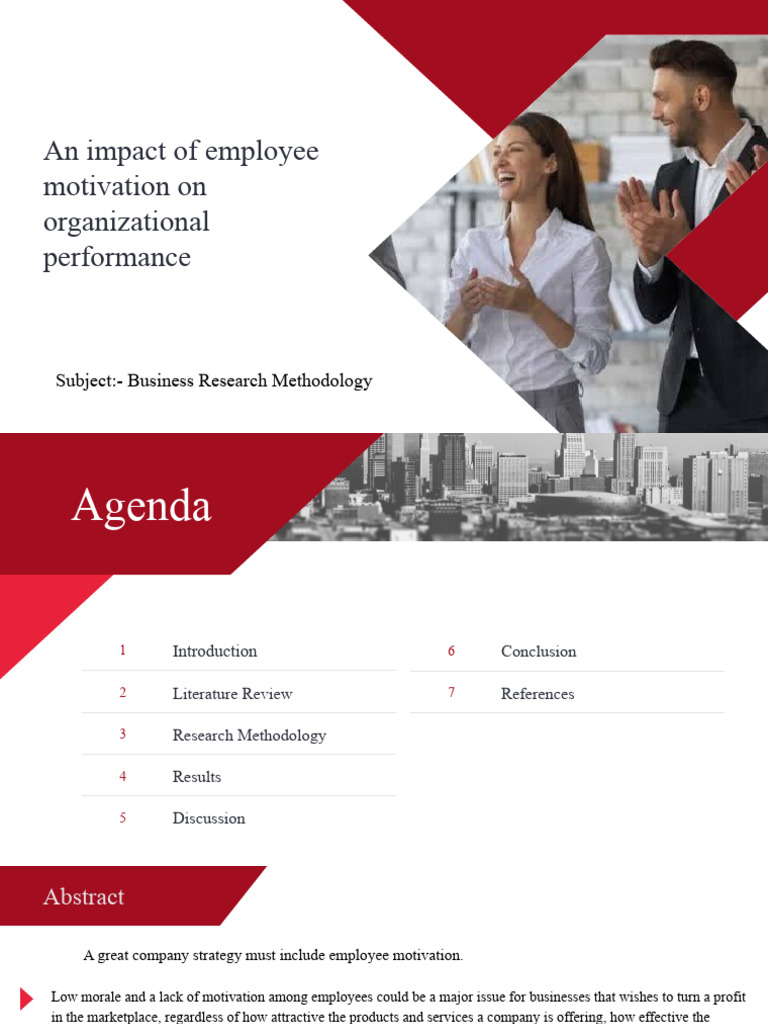 Employee Motivation's Impact on Performance | PDF | Employment | Motivation