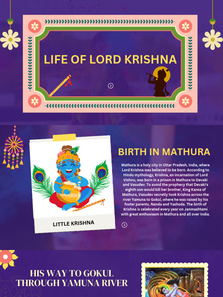 Life of Lord Krishna | PDF | Krishna | Hinduism
