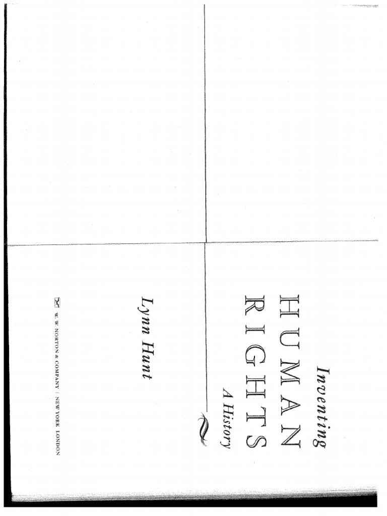 Lynn Hunt Inventing Human Rights | PDF