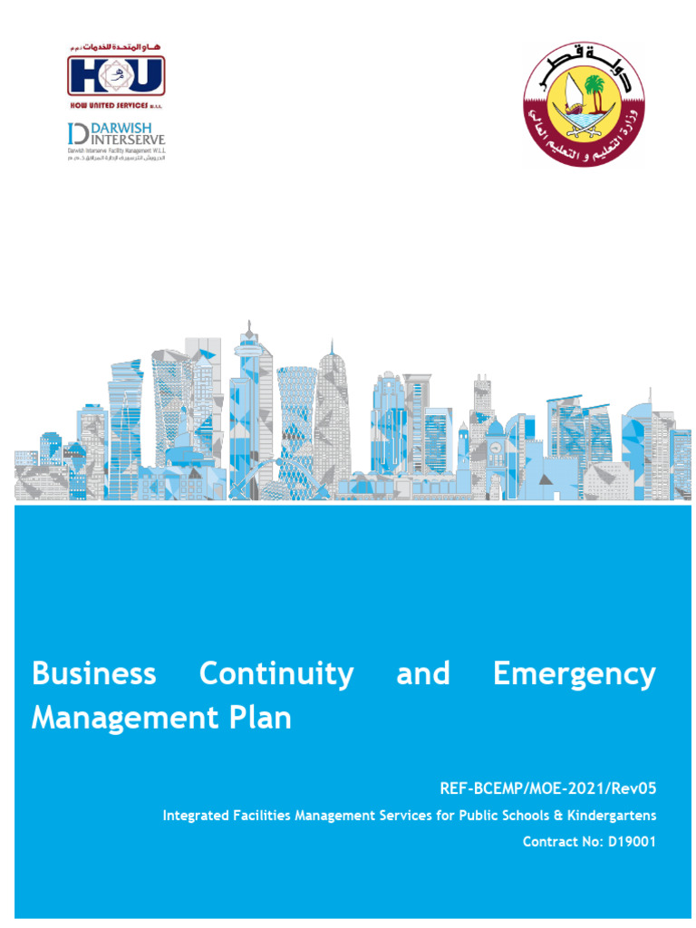 Business Continuity and Emergency Management Plan - Revised 05 | PDF ...