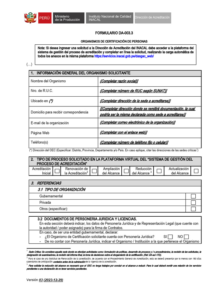 Formatos - Organismos de Certificacion de Personas - DA-003.3 V03 ...