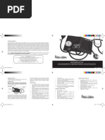 Manual aparelho de pressão com esteto Premium