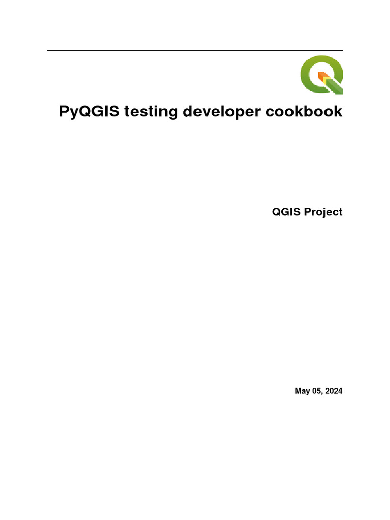 QGIS Testing PyQGISDeveloperCookbook En | PDF | Command Line Interface ...