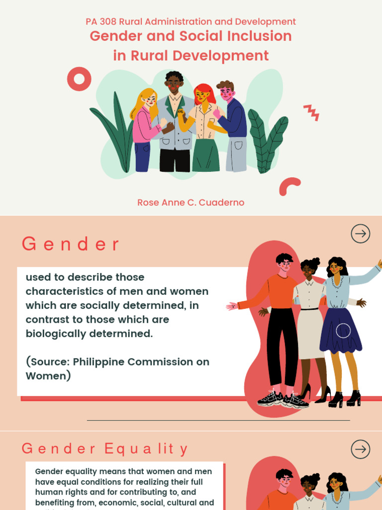 Gender Equality in Rural Development | PDF | Social Equality | Social ...