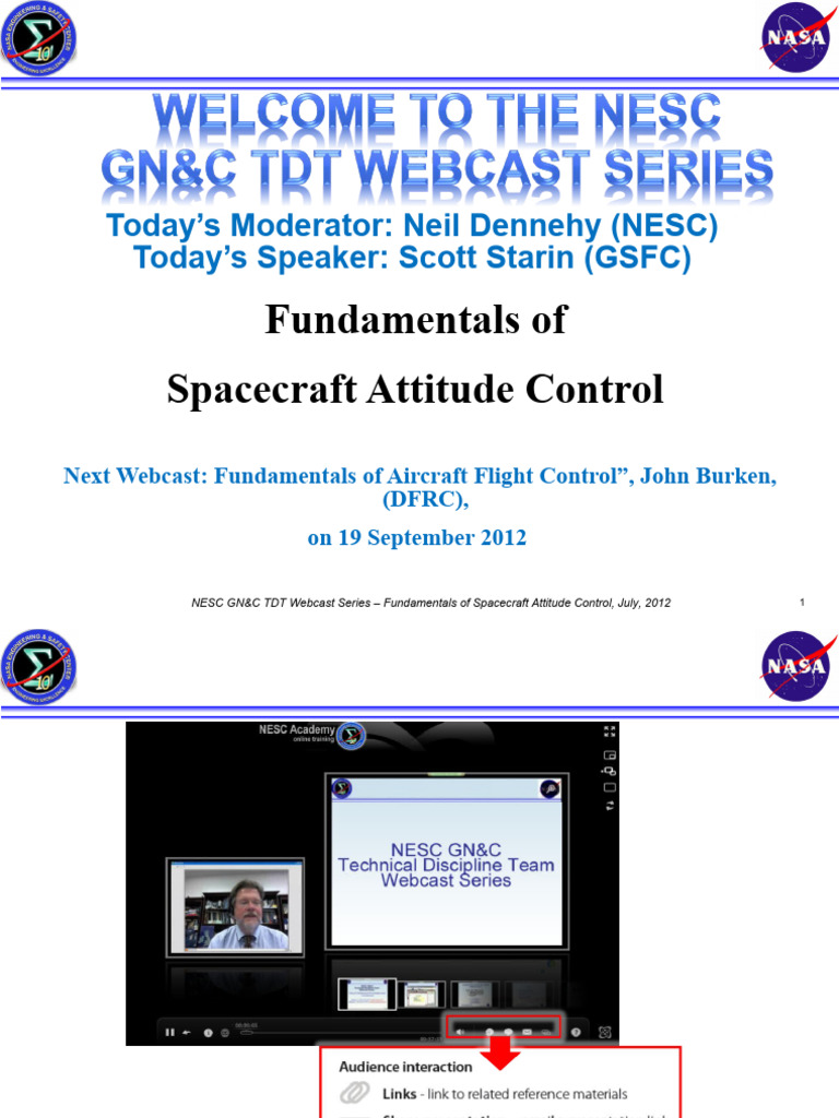 Spacecraft Attitude Control Fundamentals | PDF | Spaceflight | Flight