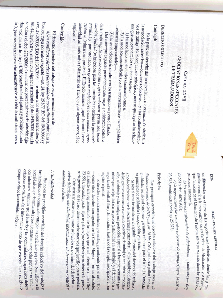 Principios de trabajo colectivos pdf
