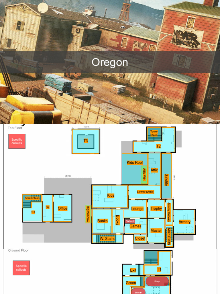 Oregon R6 Map Callouts Guide | PDF
