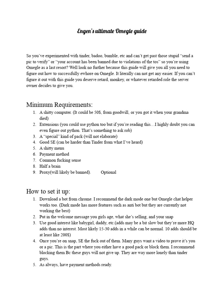 Unleashing the Power of Omegle Adult: A Guide to Safe and Secure Online Connections