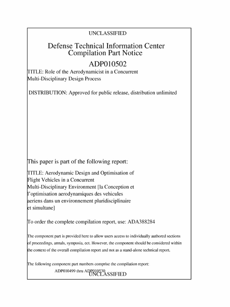Role of aero design skunk works pdf mathematical optimization system