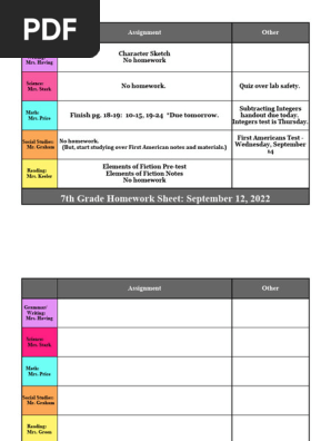 Homework Sheet 23-24