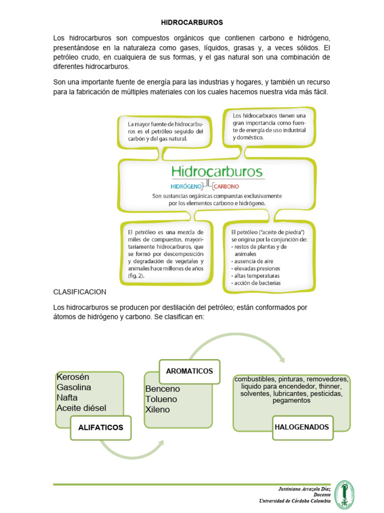 HIDROCARBUROS | PDF | Hidrocarburos | Petróleo
