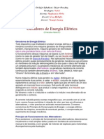 Geradores de Energia Elétrica