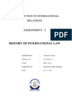 History of International Law