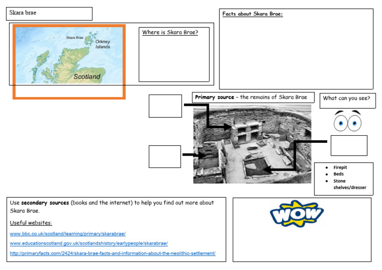Skara Brae Activity Mat Pdf