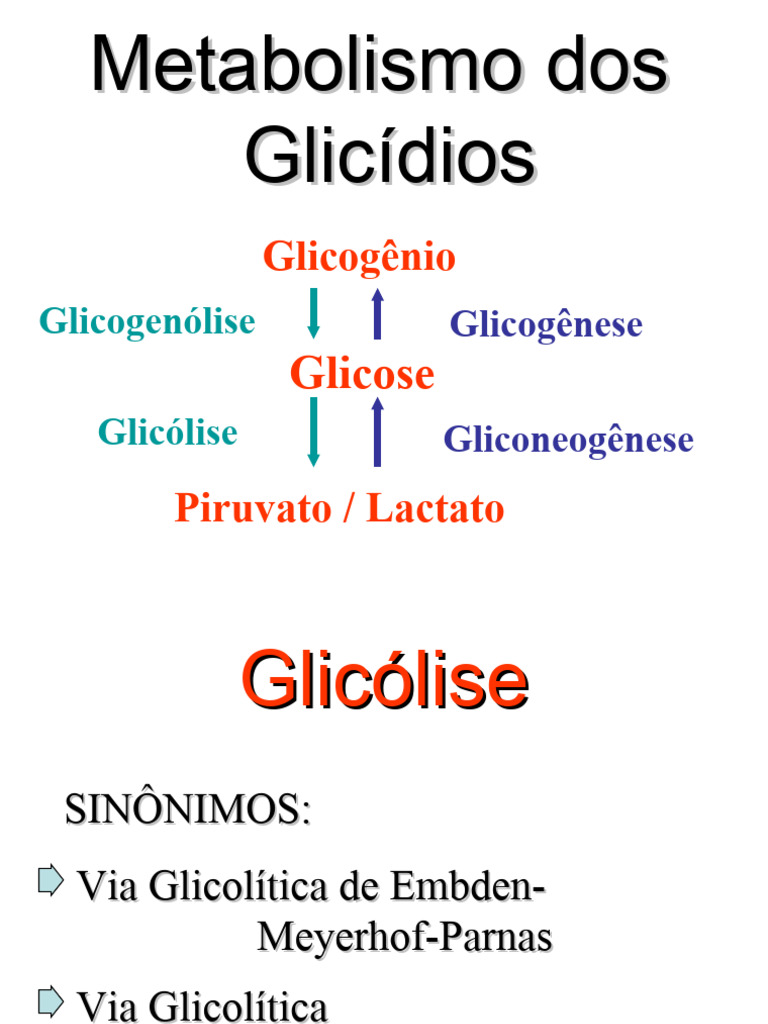 Glicolise | PDF | Glicolise | Ácido pirúvico, image size:768x1024