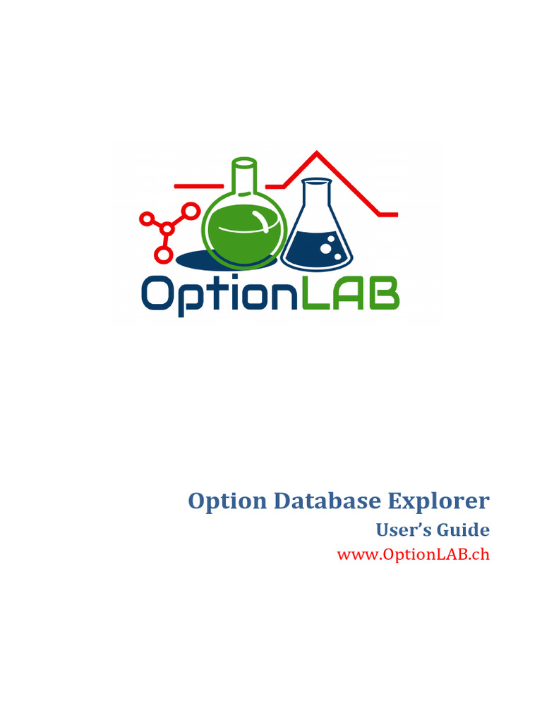 Option Database Explorer User Guide | PDF | Greeks (Finance) | Option ...