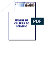 Manual de Cultura de Servicio