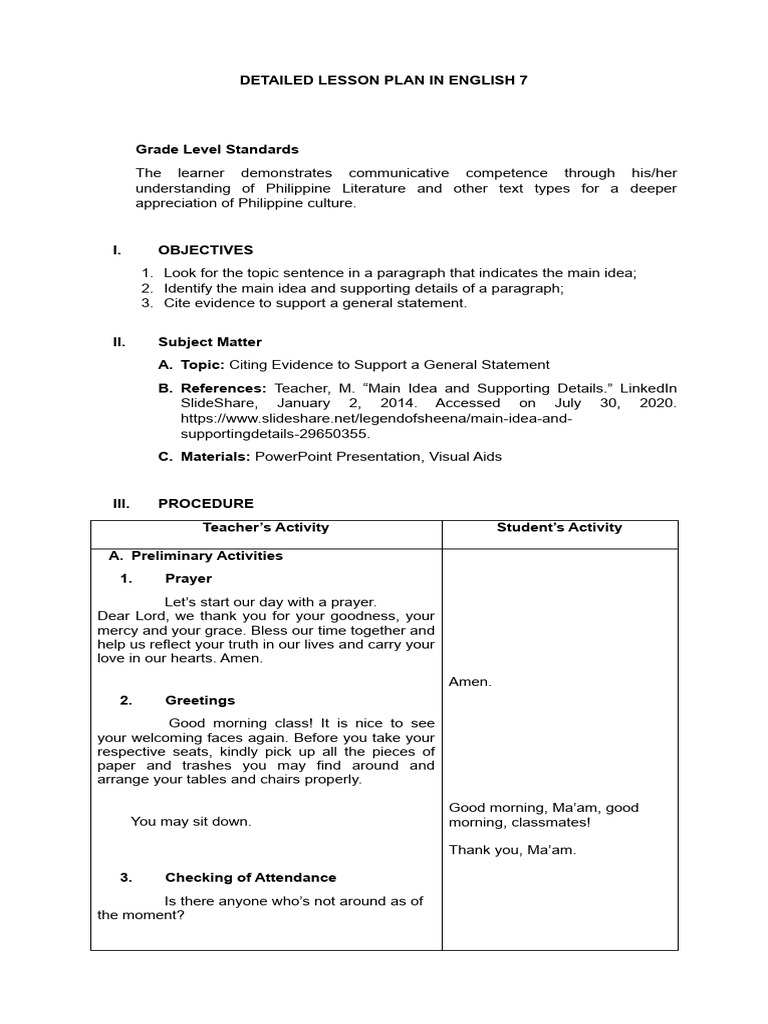 Citing Evidence To Support A General Statement | PDF | Adverb | Verb