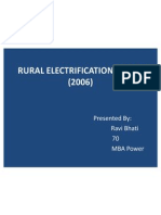 Rural Electrification Policy