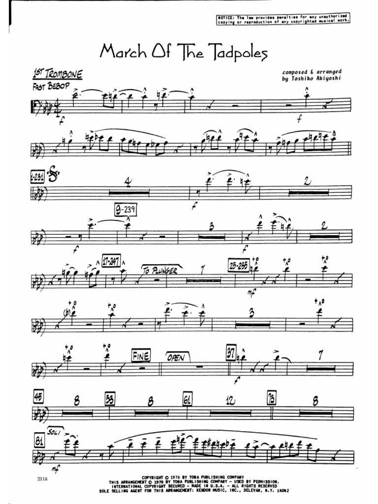 Trombone Fall19ensaudition | PDF