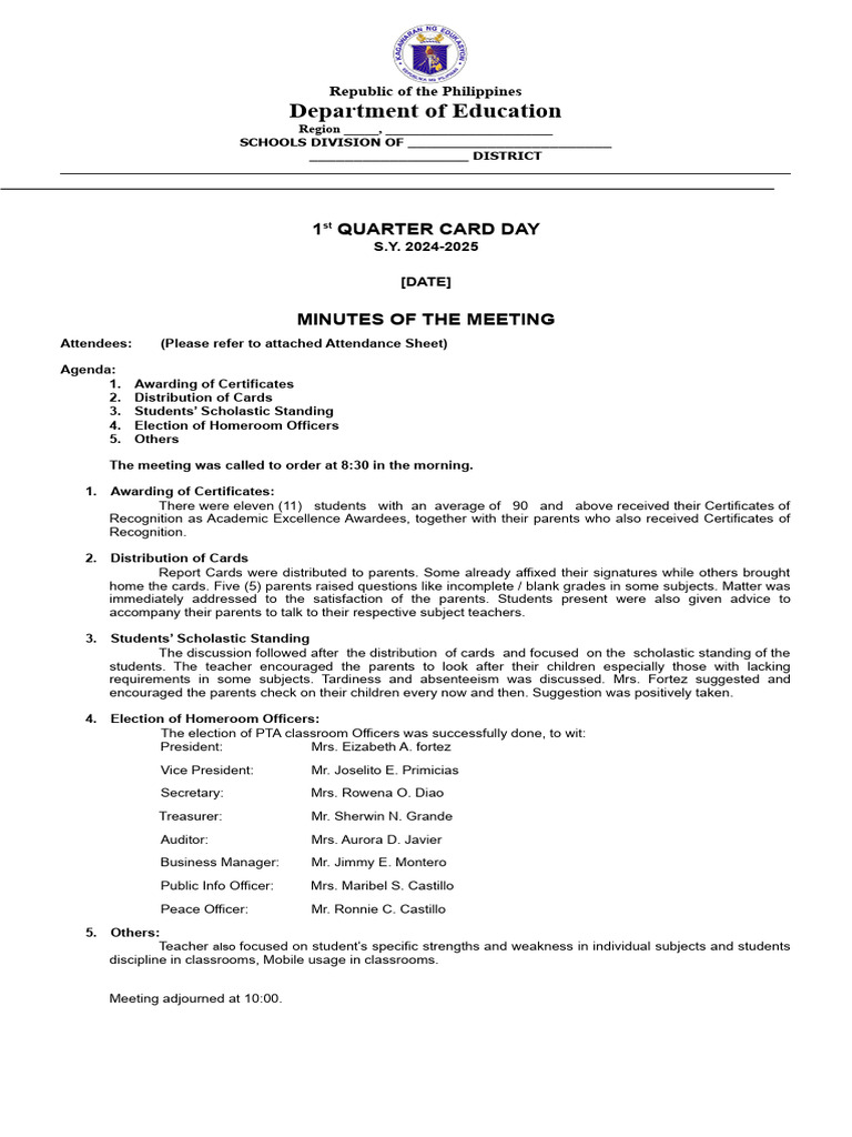 card-day-minutes-of-meeting-pdf