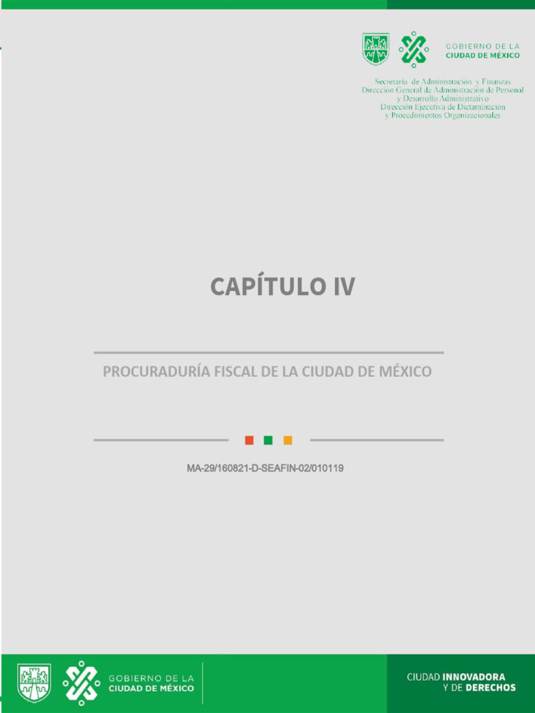 4 Procuraduria Fiscal de La Ciudad de Mexico | PDF | México | Queja