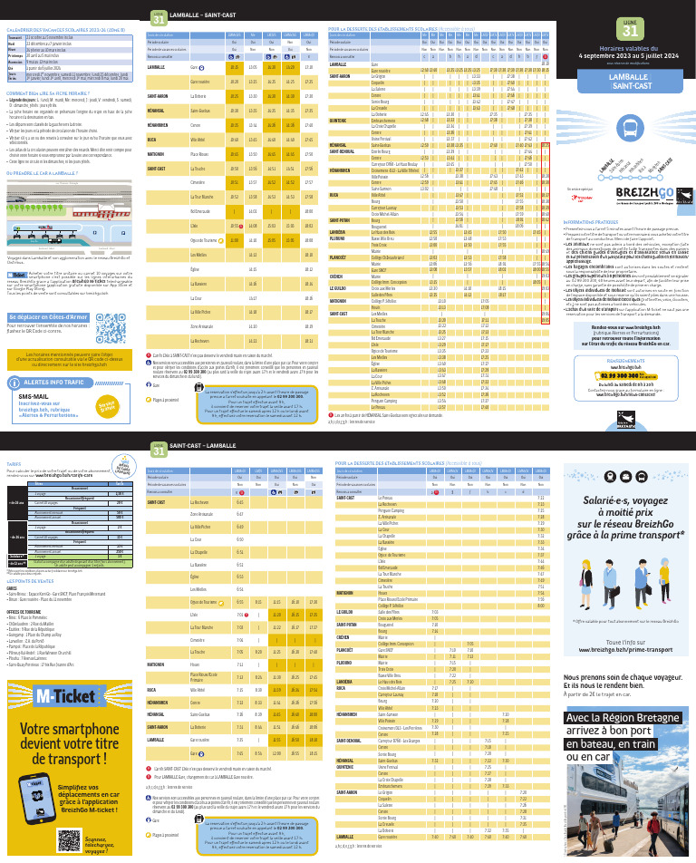 Horaire Bus 31 Cesson