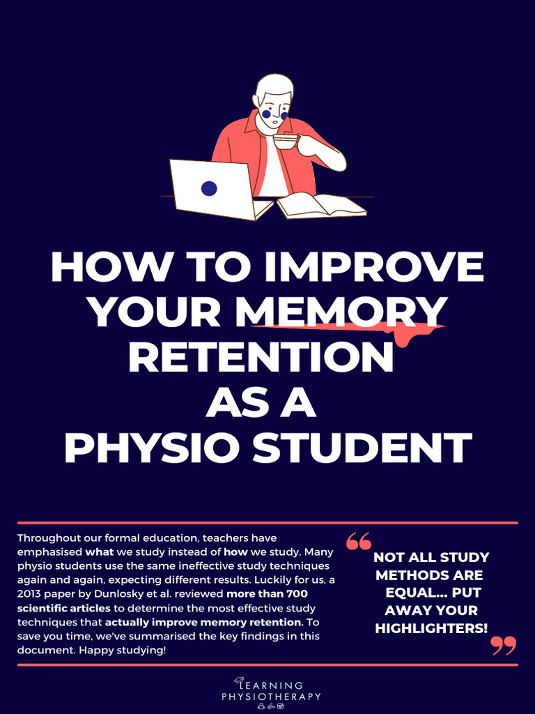 How To Improve Memory Retention MVLPWV | PDF | Cognitive Science ...
