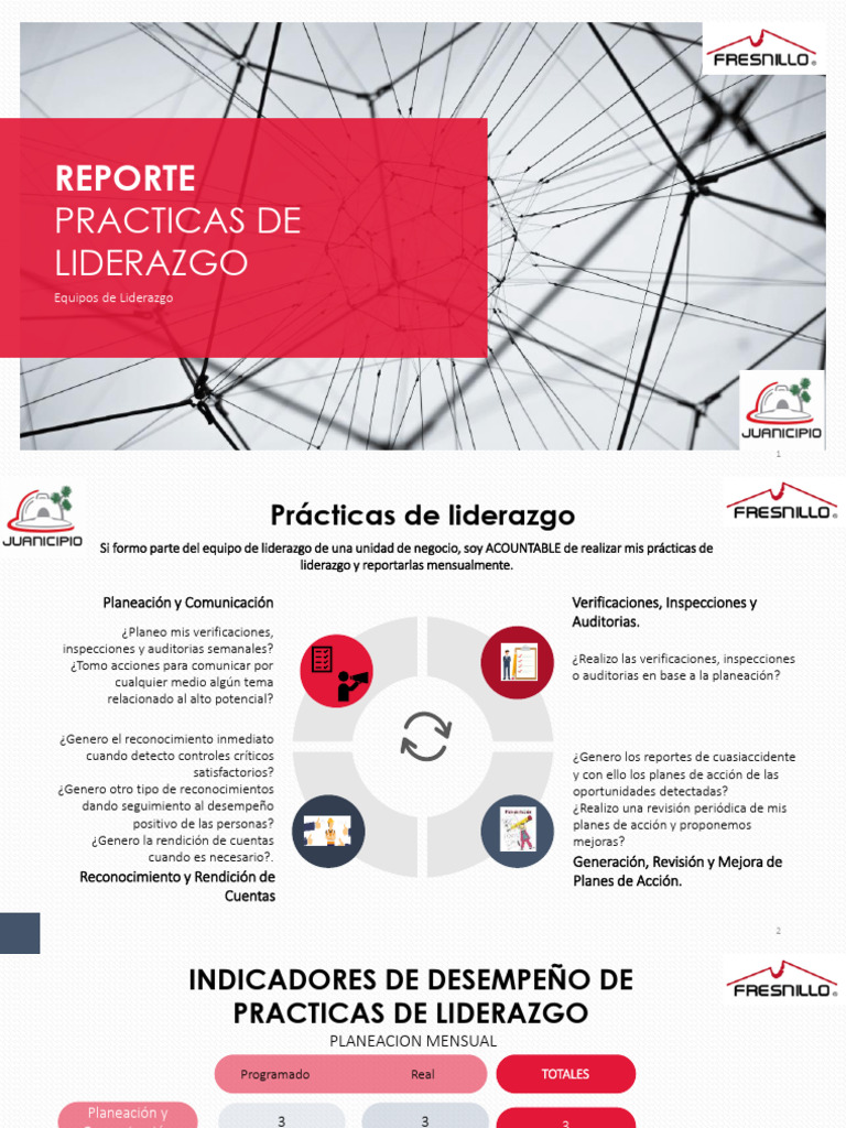 Formato Reporte de Practicas de Liderazgo (Erika Arellano Ramirez) | PDF