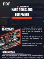 Essential Automotive Hand Tools List | PDF | Screw | Nut (Hardware)