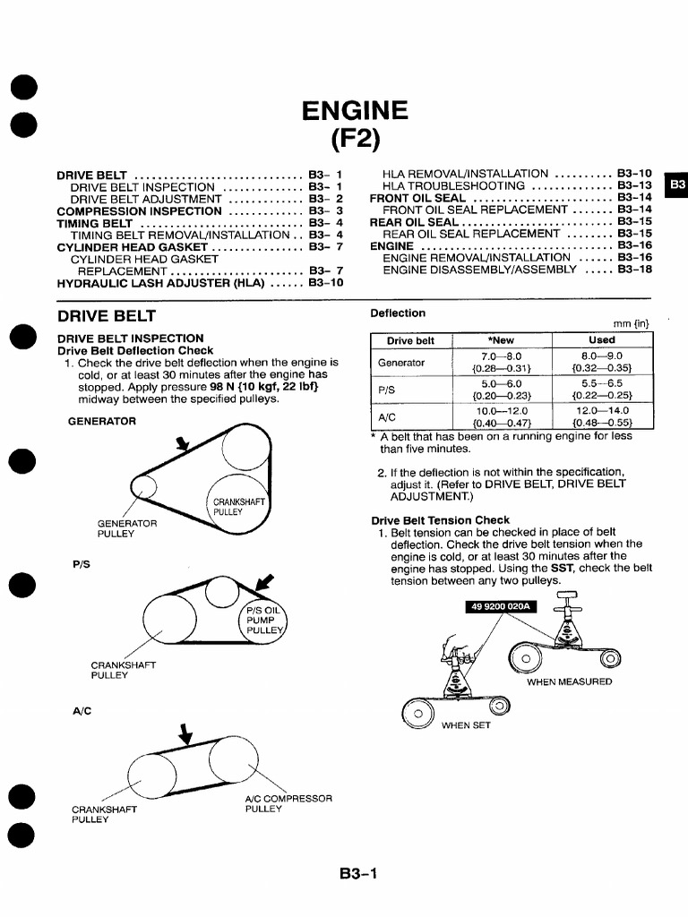 B3 Engine F2 | PDF