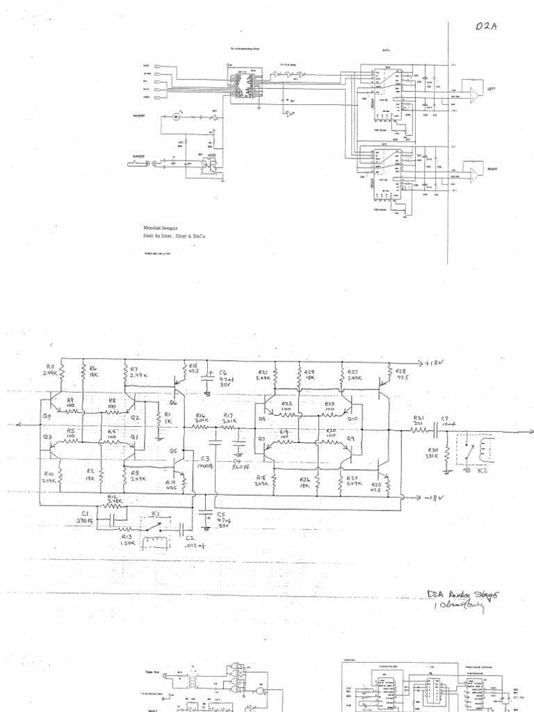 D2A Complete Schematic | PDF