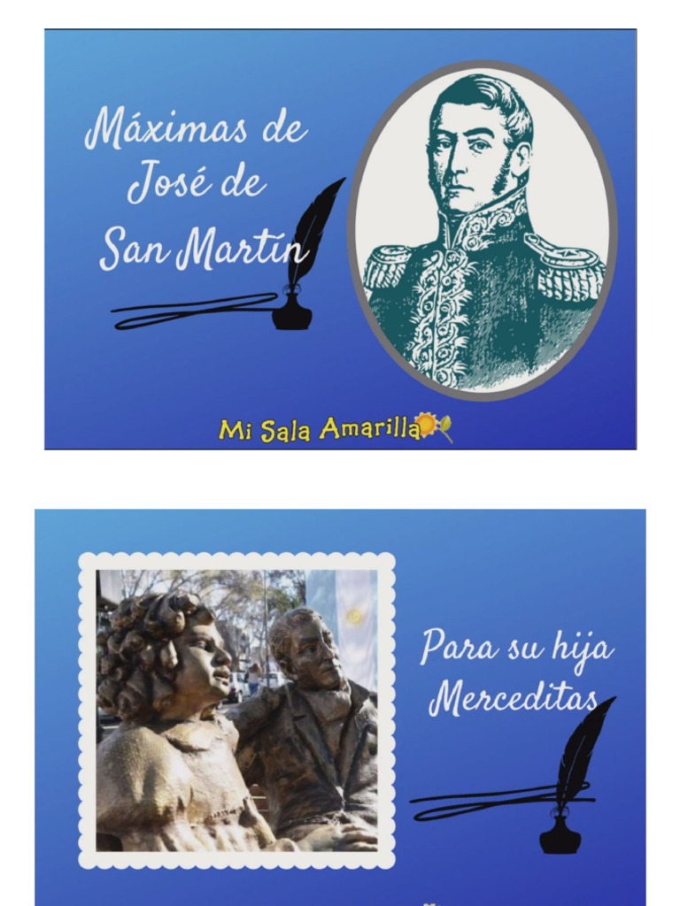 Máximas de San Martín | PDF