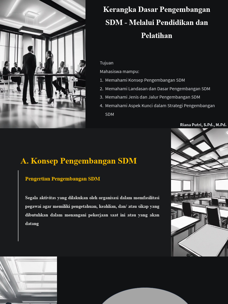 Strategi Efektif Pengembangan SDM | PDF | Bisnis | Pengembangan Diri