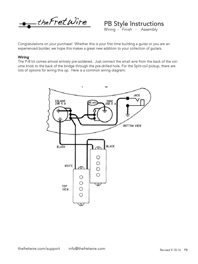 PB Instructions | PDF | Guitars | Celtic Musical Instruments