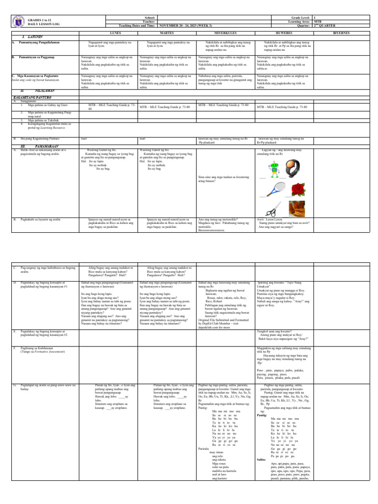 MTB Mle | PDF