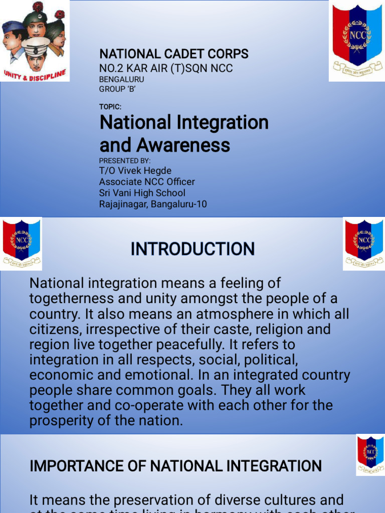 2.national Integration and Awareness | PDF | Poverty & Homelessness ...