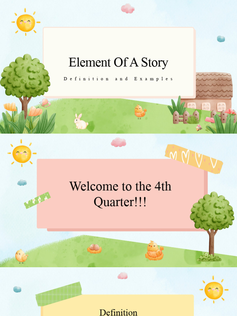 Key Elements of a Story Explained | PDF | Plot (Narrative) | Narration
