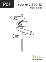 Download Sprint HTC EVO 3D Manual by Wirefly SN75598882 doc pdf