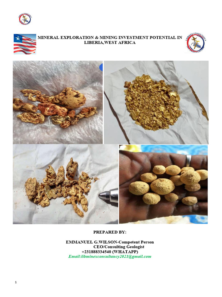 Liberia's Mineral Exploration Potential | PDF | Mining | Environmental ...