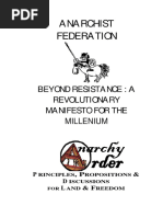 Beyond Resistance - A Manifesto For The Millenium - Anarchist Federation - Anna's Archive