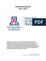 Com Phoenix Student Handbook Lcme 2011-12