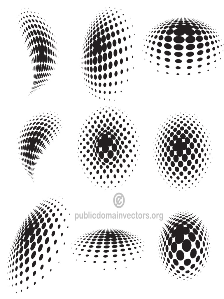 Halftone Pack 2 Publicdomainvectors | PDF