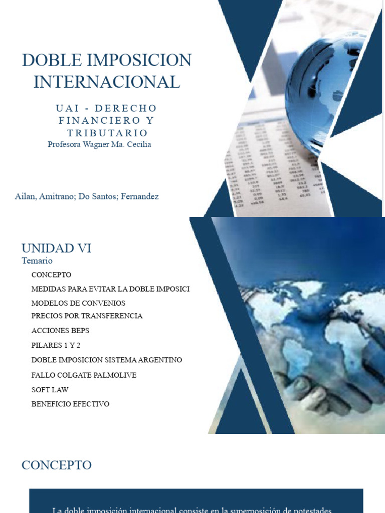Doble Imposición Internacional | PDF | Impuestos | Doble imposición